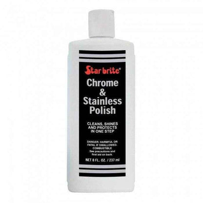 Chrome and Stainless Polish - 8 oz. | Star Brite 082708 - MacombMarineParts.com
