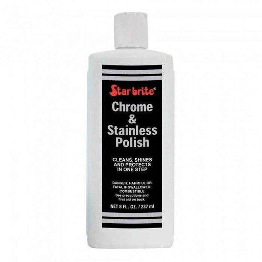 Chrome and Stainless Polish - 8 oz. | Star Brite 082708 - MacombMarineParts.com
