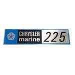 Chrysler Decal 225 2847664 - MacombMarineParts.com
