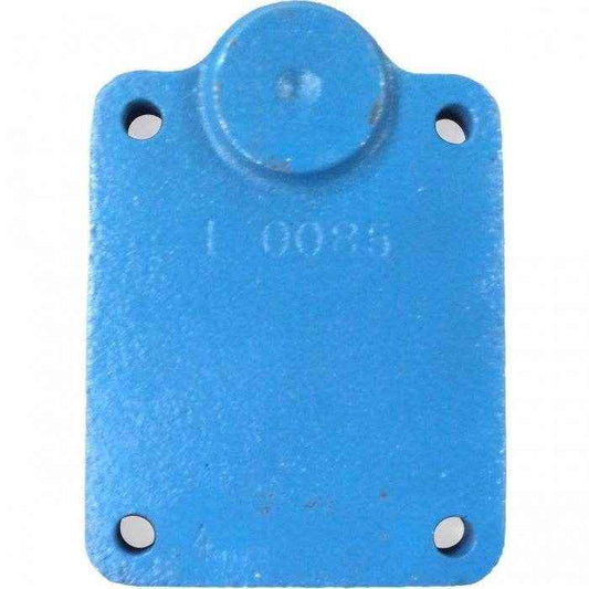 Chrysler Exhaust Manifold End Plate | Barr Marine CM1 - 6672B - MacombMarineParts.com