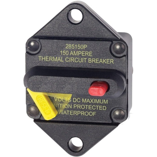Circuit Breaker 285 - Series - Panel Mount 150A | Blue Sea 7089 - MacombMarineParts.com