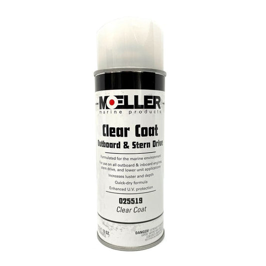 Clear Coat Lacquer | Moeller Marine Products 025519 - MacombMarineParts.com