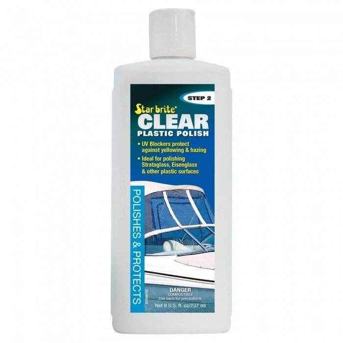 Clear Plastic Restorer Polish - 8 oz. | Star Brite 087308 - MacombMarineParts.com