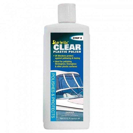 Clear Plastic Restorer Polish - 8 oz. | Star Brite 087308 - MacombMarineParts.com
