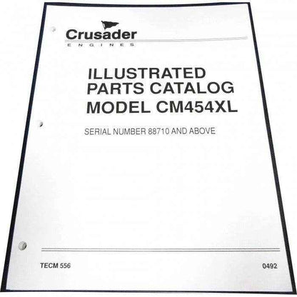 CM454XL Parts Manual | Crusader TECM556 - MacombMarineParts.com