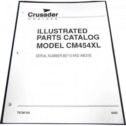 CM454XL Parts Manual | Crusader TECM556 - MacombMarineParts.com