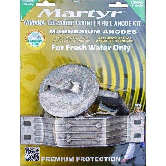 Counter Anode Kit Magnesium Yamaha 150 hp | Martyr CMY150CRKITM - MacombMarineParts.com