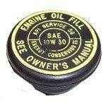 Crusader Cap, Oil Fill, Rubber R034032 - MacombMarineParts.com