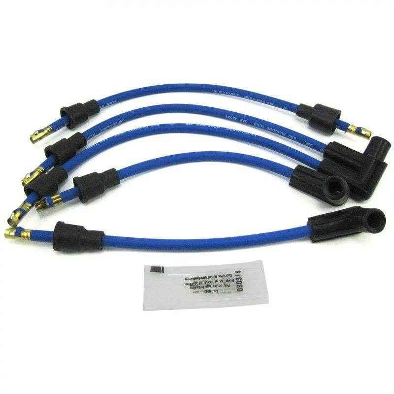 Delco 4 Cylinder Spark Plug Wire Set | United Ignition Wire 105 - MacombMarineParts.com