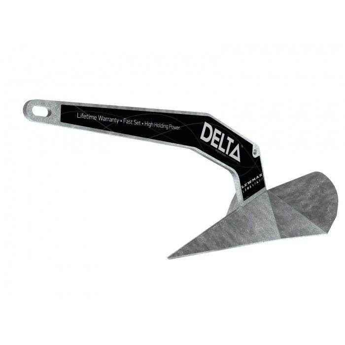 Delta Fast Set Anchor 16kg/22Lb Galvanized Steel | Lewmar 0057410 - MacombMarineParts.com