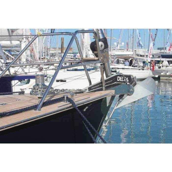 Delta Fast - Set Anchor 4kg/9Lbs Galvanized Steel | Lewmar 0057404 - MacombMarineParts.com