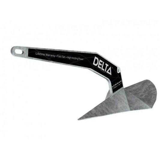 Delta Fast-Set Anchor 6Kg/14Lbs Galvanized Steel | Lewmar 0057406 - MacombMarineParts.com