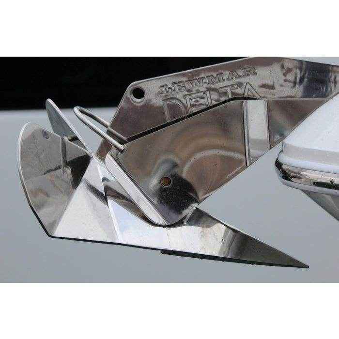 Delta Stainless Steel Anchor - 70 pounds | Lewmar 0057332 - MacombMarineParts.com