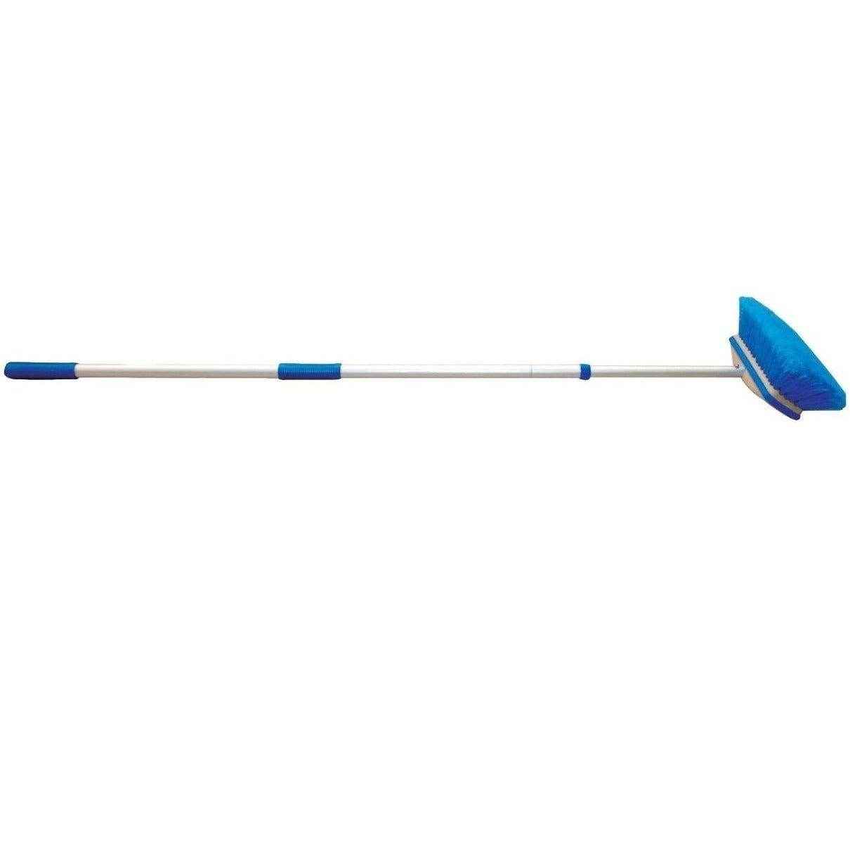 Deluxe Blue Telescoping Deck Brush Kit | Star Brite 040192 - MacombMarineParts.com