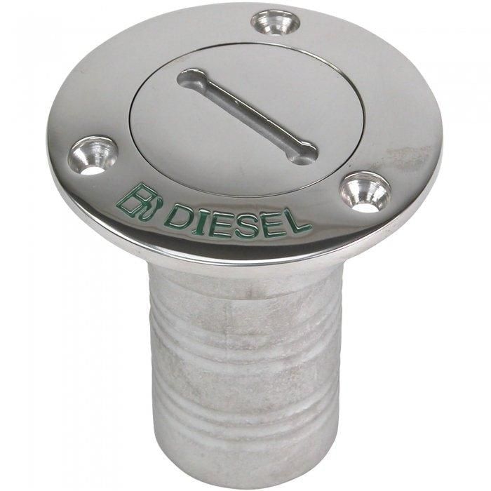 Diesel Deck Fill Tapered 1 1/2" Hose | Whitecap Industries 6124B - MacombMarineParts.com