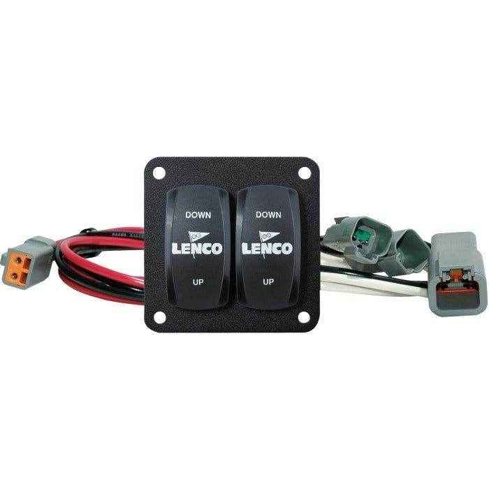 Double Rocker Trim Tab Switch Kit | Lenco Marine 10222 - 211D - MacombMarineParts.com