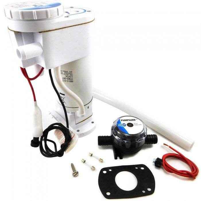 Electric Conversion Kits For Manual Toilets | Jabsco 29200 - 0120 - MacombMarineParts.com