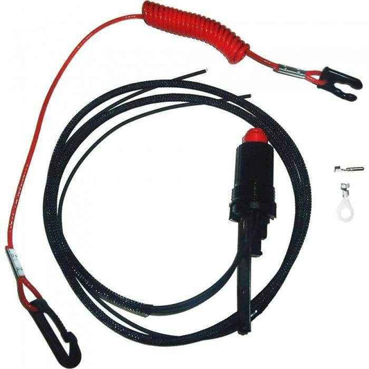 Emergency Stop Switch & Lanyard | BRP 398692 - MacombMarineParts.com