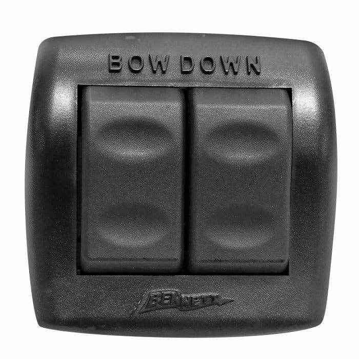 Euro Style Electric Trim Tab Rocker Switch | Bennett BRC4000 - MacombMarineParts.com