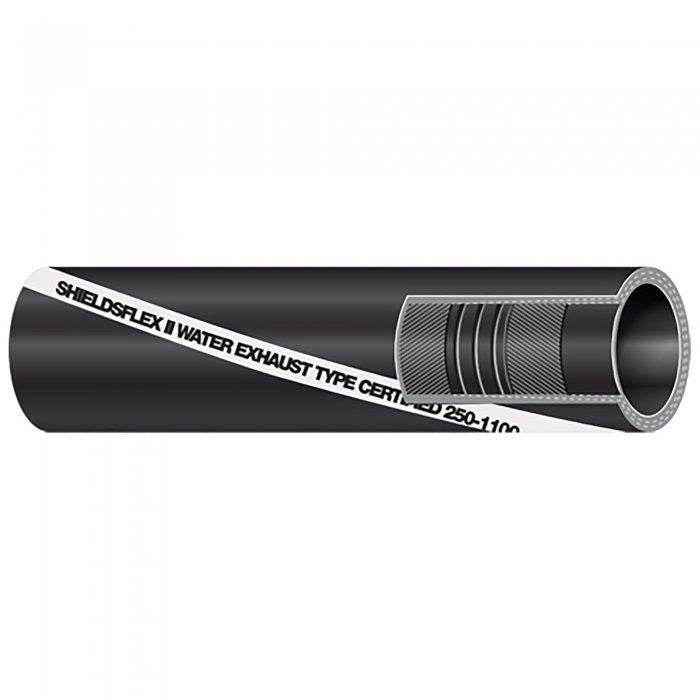 Exhaust Hose Marine Hardwall 4in. - 50ft. Coil | Shields 116 - 250 - 4000 - MacombMarineParts.com