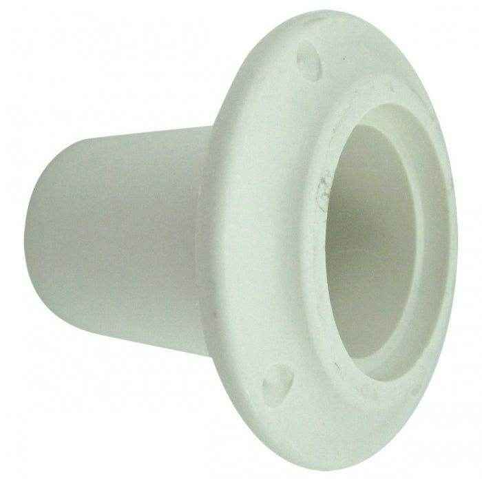 Exhaust Thru Hull Fitting White - 4 in. | Centek 1200324 - MacombMarineParts.com