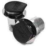 Exhaust Tips Stainless Steel with External Flappers - 4 in. | Corsa Performance 11050 - MacombMarineParts.com