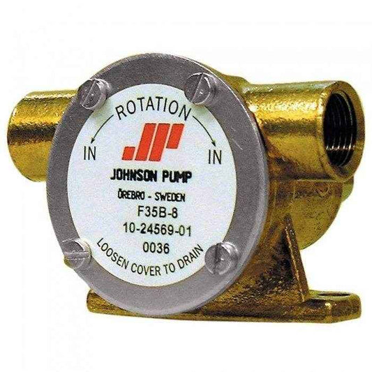 F35B - 8 Bronze Raw Water Pump | Johnson Pump 10 - 24569 - 01 - MacombMarineParts.com