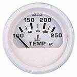 Faria Marine Instruments 100-250 Degree Water Temp Gauge 13110 - MacombMarineParts.com