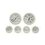 Faria Marine Instruments Dress White Inboard Gauge Set Kt9797 - MacombMarineParts.com
