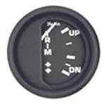 Faria Marine Instruments Trim Gauge (Euro) 12828 - MacombMarineParts.com