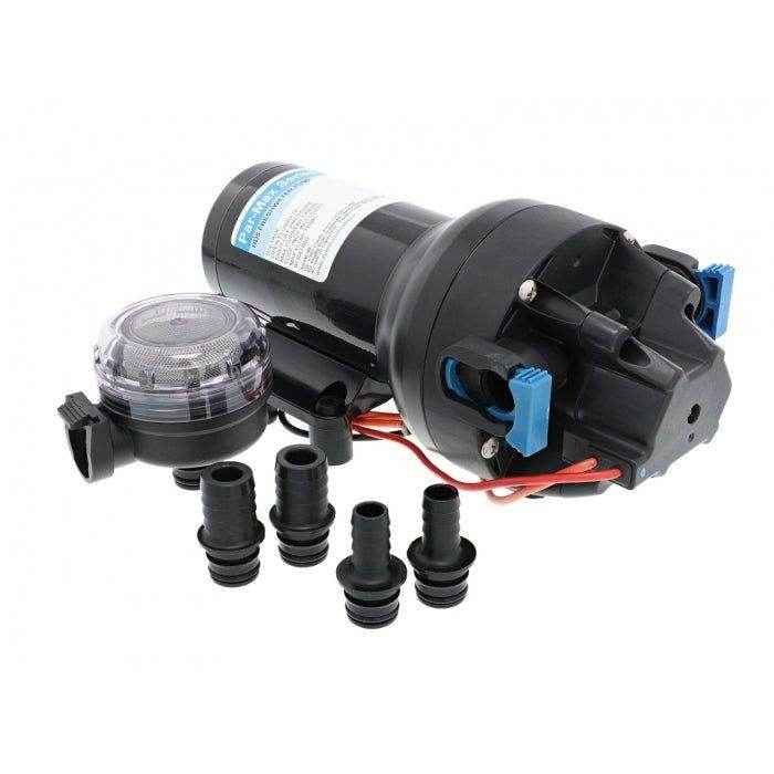 Freshwater Pressure Pump 12V 5 GPM Par-Max HD5 | Jabsco P501J-118S-3A - MacombMarineParts.com