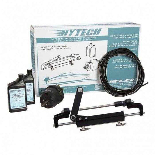 Front Mount Low HP Hydraulic Steering System with 40 ft. of Tubing | UFLEX USA HYTECH 1.1 - MacombMarineParts.com