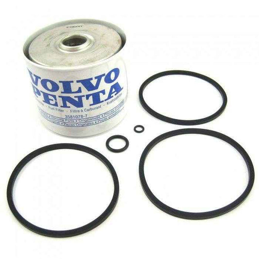 Fuel Filter Insert Gasoline & Diesel | Volvo Penta 3581078 - MacombMarineParts.com