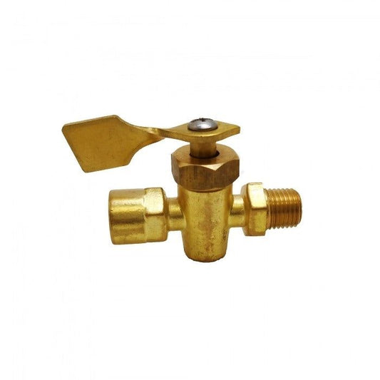 Fuel Shut Off Valve 1/4" MNPT x 1/4" FNPT | Whitecap Industries P-5520 - MacombMarineParts.com