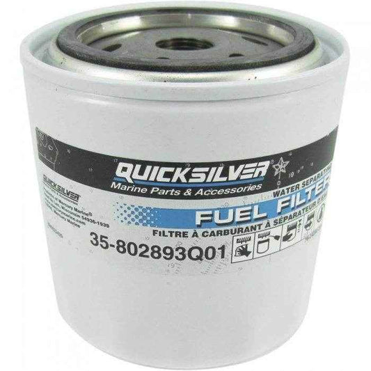Fuel/Water Separating Filter | Quicksilver 35 - 802893Q01 - MacombMarineParts.com