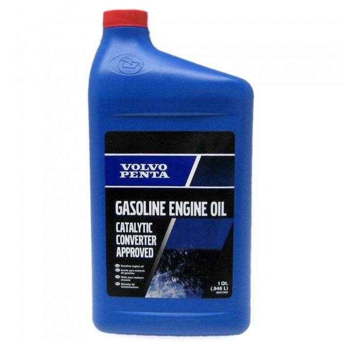 Gasoline Engine Oil Quart 10W - 30 | Volvo 3847302 - MacombMarineParts.com