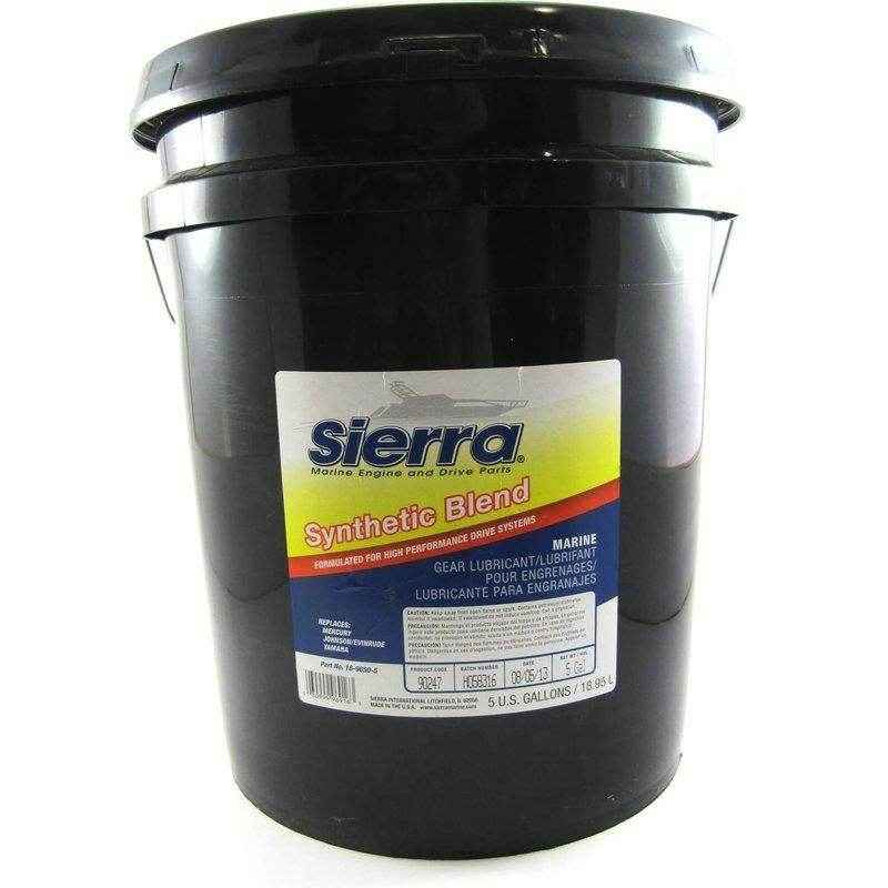 Gear Lube Hi-Performance Synthetic Blend 5 Gallon | Sierra 18-9650-5 - MacombMarineParts.com