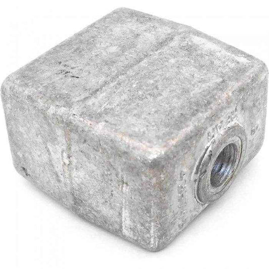 Gearcase Block Zinc Anode Johnson & Evinrude | Bombardier 0436745 - MacombMarineParts.com