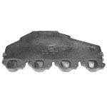 GM Big Block Center Rise Exhaust Manifold | Barr Marine CHVA1 - 84 - MacombMarineParts.com
