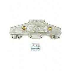 GM Small Block Aluminum Exhaust Manifold | BARR CHV-1-92 - MacombMarineParts.com