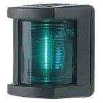 Hella Marine 1 Nautical Mile Black 12 V Starboard Lamp 3562025 - MacombMarineParts.com