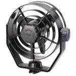 Hella Marine 2 Speed 12V Black Turbo Fan 3361002 - MacombMarineParts.com