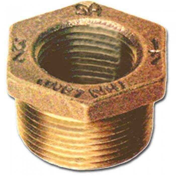 Hex Bushing Bronze 2 X 3/4 In. | Buck Algonquin 114200075 - MacombMarineParts.com