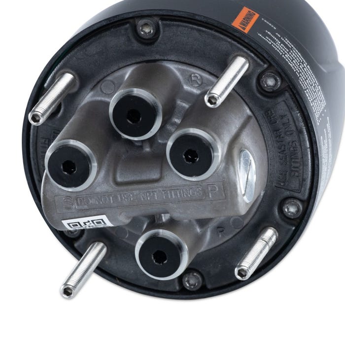 2.0 cubic inch Front-Mount Hydraulic Steering Helm | Seastar HH5273-4