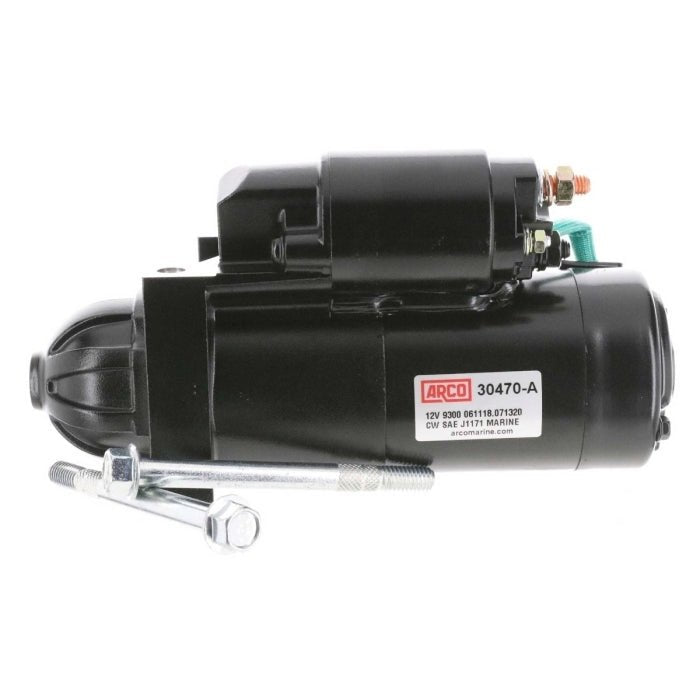High Performance Staggered Bolt GM Gear Reduction Starter | Arco 30470 - A - MacombMarineParts.com