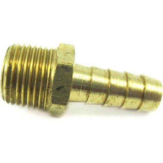 Hose Barb Brass Fitting 3/8 inch MNPT x 3/8 inch | Sierra 18 - 8108 - MacombMarineParts.com