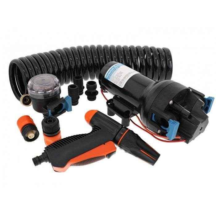 HotShot HD6 Heavy Duty Washdown Pump Kit | Jabsco P601J - 219N - 4A - MacombMarineParts.com