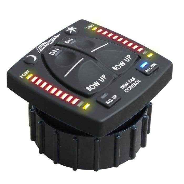 Hydraulic Integrated Trim Tab Control with LED Indicator - All - In - One | Bennett OBI9000H - MacombMarineParts.com