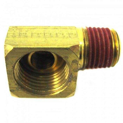 Inverted Flare Elbow 3/8-1/4 MNPT | Crusader R024017 - MacombMarineParts.com