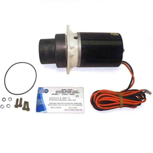 Jabsco Toilet Macerator Pump Assembly 37072-0092 - MacombMarineParts.com